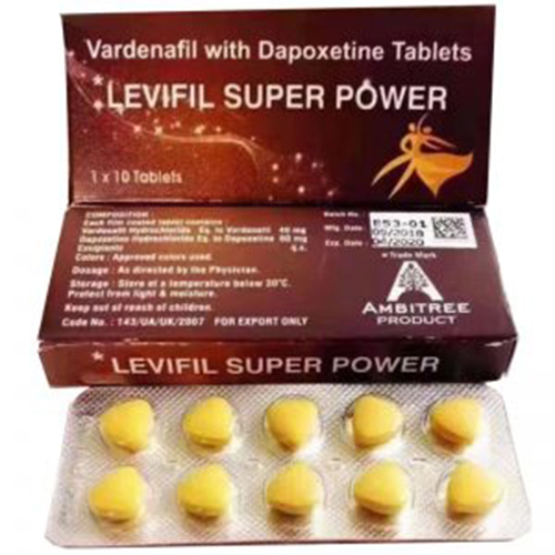 Levifil Super Power 雙效樂威壯:讓激情持久、硬度有感