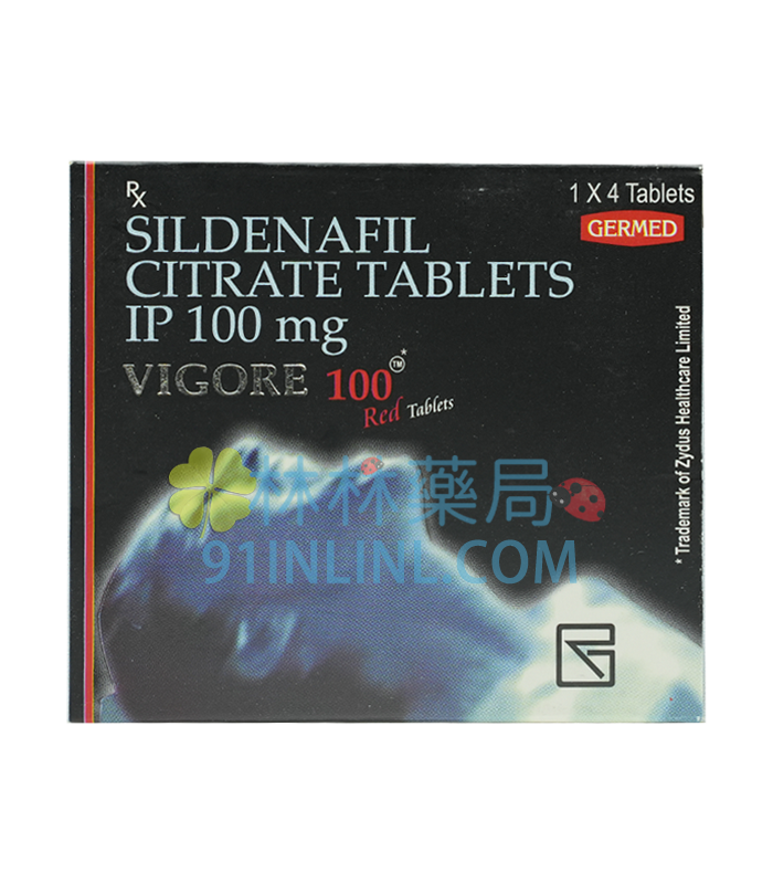 德國紅魔 VIGORA 100mg/4粒 | 威而鋼學名藥