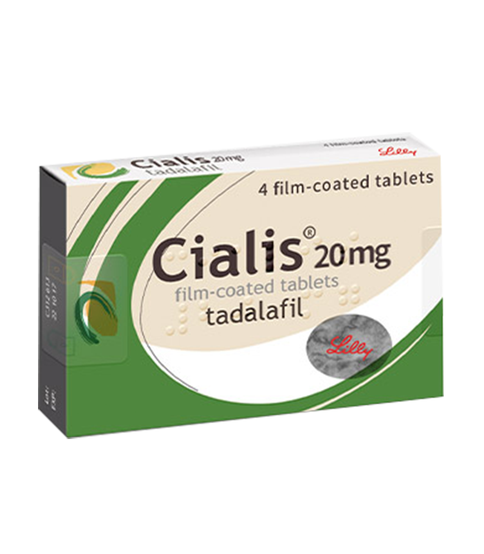 犀利士(Cialis)20mg 4顆入|治療男性勃起功能障礙 美國禮來原廠正品