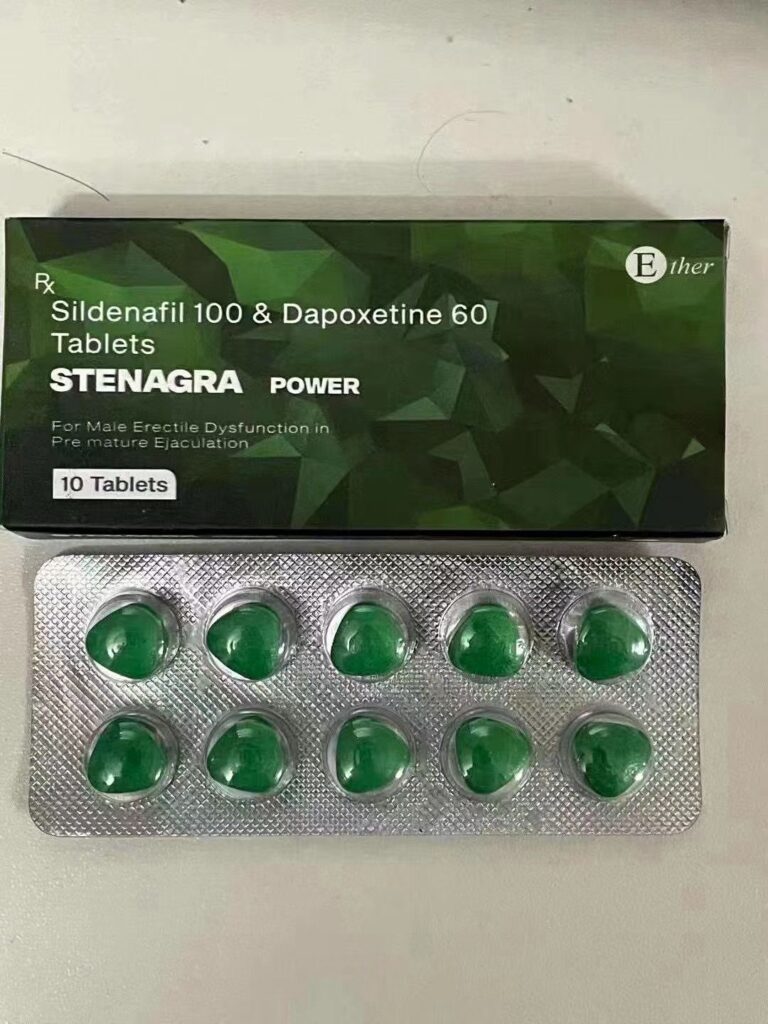 綠鑽 Stenagra Power 雙效威而鋼 陽痿早洩 100+60mg 10錠