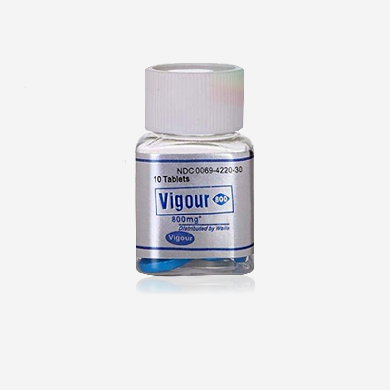 美國藍金偉哥 Vigour 800mg 10顆罐 強效增硬助勃 速效口服壯陽藥