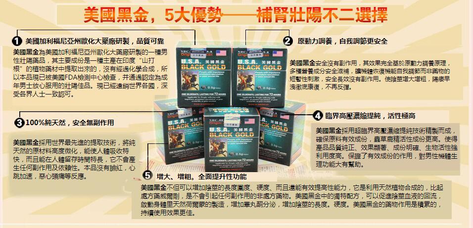 美國黑金五大優勢
