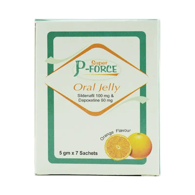 雙效果凍威而鋼 Super P Force Oral Jelly 160mg 產品展示